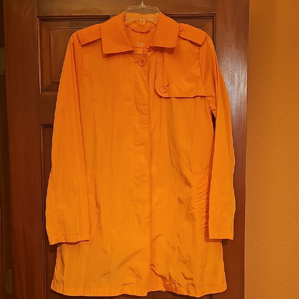 Joe Fresh Bold Orange Rain Jacket